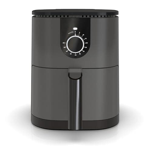 AF080 Compact 2QT Air Fryer: Healthy, Crispy Meals with 80% Less Fat – Perfect for Small Kitchens, Apartments & Quick Cooking