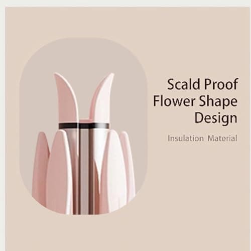 Automatic Curling Iron，Four Temperature Levels can be Selected，Rotating Curling Iron，Diameter 28mm ，Anti-Tangle Rotating Curling Wand for Hair Styling,Pink 5