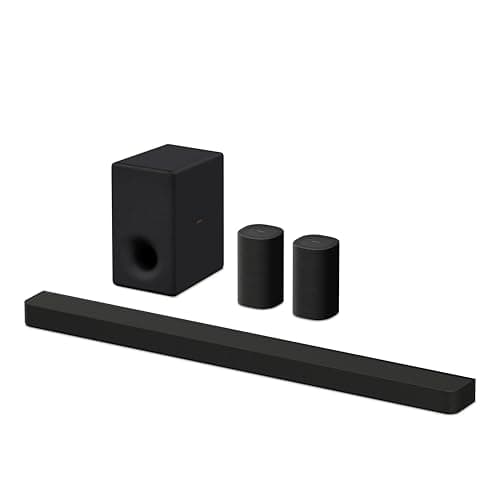 Sony BRAVIA Theater Bar 9 Soundbar with SA-SW3 Wireless Subwoofer and SA-RS8 Wireless Rear Speakers - Complete Home Theater System with 13 Speakers and 360 Spatial Sound