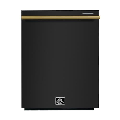 Forno FDWBI806724B 49 dBA Black Top Control Dishwasher