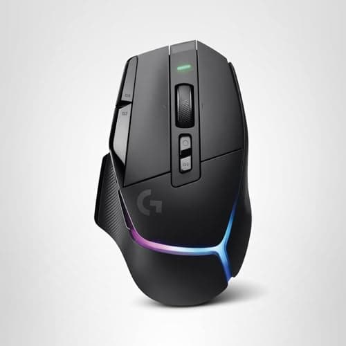 Logitech G502 X Plus Lightspeed Wireless RGB Gaming Mouse - Optical Mouse with LIGHTFORCE Hybrid switches, LIGHTSYNC RGB, Hero 25K Gaming Sensor, Compatible with PC - macOS/Windows - Black 8