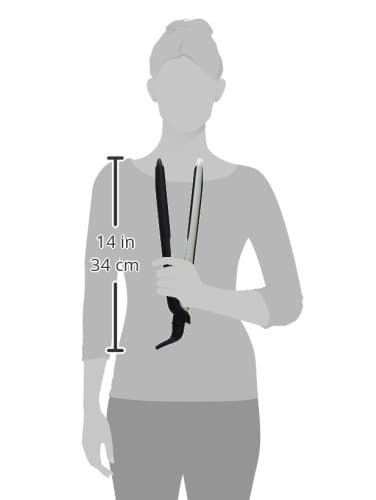 Remington Pearl Pro Ceramic Flat Iron Hair Straightener, 1-inch Floating Plates, Fast 30 Second Heat up, Black & White 8