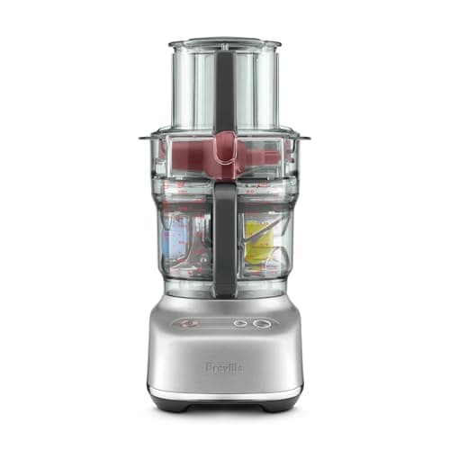 Breville BFP638 Paradice 9 Cup Food Processor and Dicer, Small, Brushed Stainless Steel