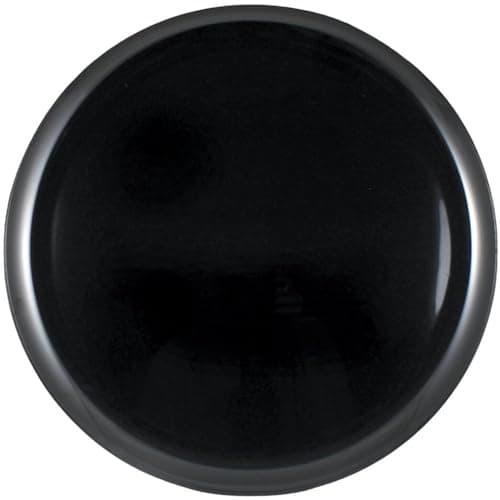 Sovereign Black Plastic Round Tray, 18" (1 Pc.) - Elegant Design, Perfect Serving Platter for Social Gatherings, Catering, Parties, Events, & Everyday Use