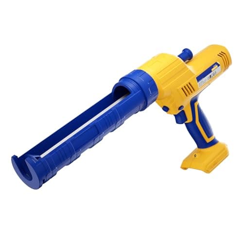 Cordless Caulking Gun Compatible With Dewalt 20V Battery(Tool Only), Battery Operated Caulk Tool Electric Caulk Gun w/ 5 Adjustable Speeds, Anti-Drip Design, 10oz Tube for Filling, Sealing