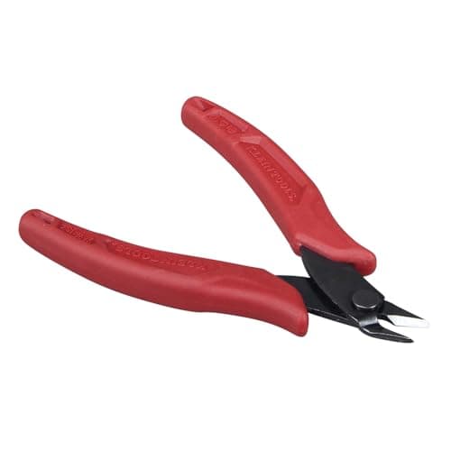 Klein Tools D275-5 Diagonal Flush Cutters, Made in USA, Micro Wire and Compact Zip Tie Cutter, Ultra-Slim Precision for Work in Confined Areas, 5-Inch 9