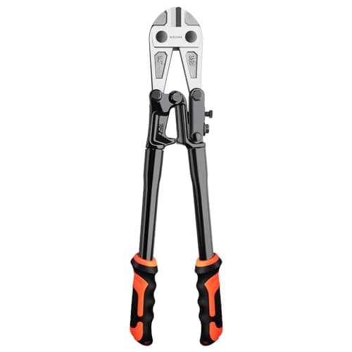 NOEAIKE 14 Inch Bolt Cutter Heavy Duty Forged T8 Steel Blade Wire Cutters for Chain/Metal/Screw/Rivet/Fence with Rubber Grip Handle