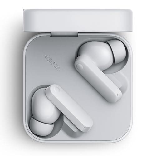 CMF Buds 2a Wireless Earbuds Active Noise Cancelling 42dB Hybrid ANC Bluetooth Headphones, 12.4mm Dynamic Driver for Big Bass, 4 Mic Clear Call, Sport Ear Buds for iPhone, Android, Light Grey 10