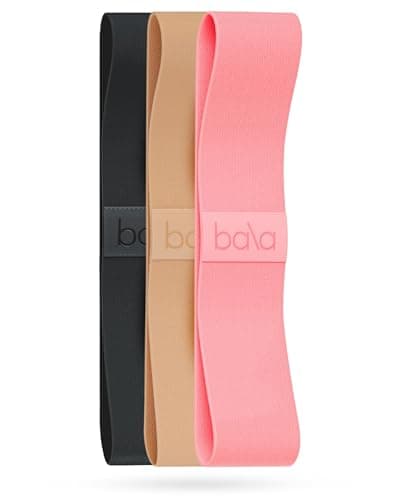 Bala Booty Bands Resistance Bands for Women & Men - Elastic Exercise Bands for Working Out - Wrist, Ankle, Legs & Booty Bands - Workout Resistance Bands for Yoga, Pilates, Strength Training