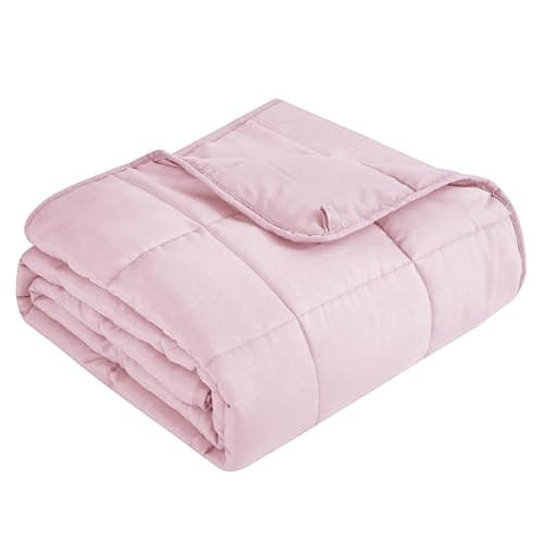 Topcee Weighted Blanket for Adults (20 lbs, 60" x 80") Queen Size Soft Cooling Heavy Blanket Sleeping, Apply to 190-210 lbs Body, Thick Breathable Blanket with Glass Bead, Easy Care