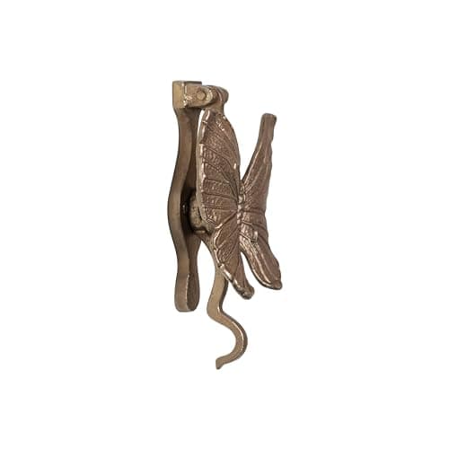 Creative Co-Op Cast Metal Butterfly Door Knocker, Antique Gold 11
