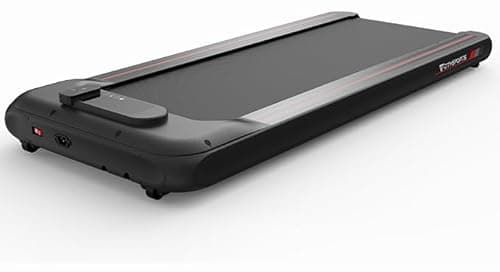 CITYSPORTS Under Desk Treadmill, Walking Pad, Space Saving, LCD Display (Black and Red)