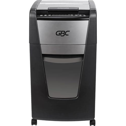 GBC Paper Shredder, Auto Feed+, 300 Sheet Capacity, Super Cross-Cut, Office Shredder, 300X (WSM1757608)