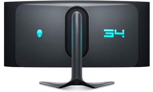 Dell Alienware 34 Curved QD-OLED Gaming Monitor - 34.18" WQHD (3440x1440) 21:9-165Hz - 0.1ms GTG - 1800R - DCI-P3 99.3% - sRGB 149% - AMD FreeSync Premium Pro - VESA AdaptiveSync Display 6
