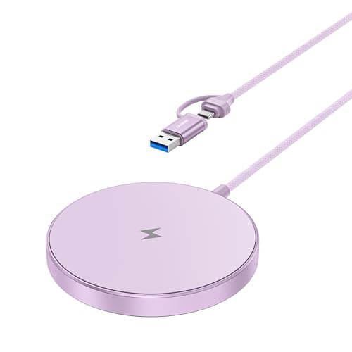 BENFEI Magnetic Wireless Charger 15w Compatile with MagSafe Charger/iPhone 16/16 Pro/16 Plus/16 Pro Max/iPhone 15 Pro Max Plus/iPhone 14 13 12 Series, Wireless Mag Safe Charging Pad, Mag Charger