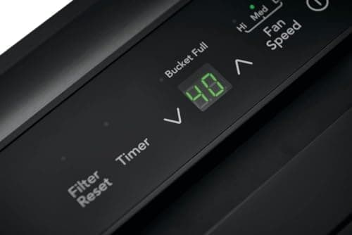 Frigidaire 35 Pint Dehumidifier, 3,000 Square Foot Coverage, 1.7 Gallon Bucket Capacity, Continuous Drain Option 6