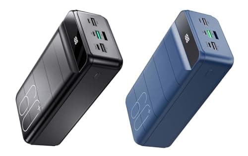 2 Pack Portable Charger Power Bank 60000mAh Fast Charging 22.5W PD4.0 & QC 4.0 with USB C Battery Pack Charger Portable High Capacity Portable Phone Charger Power Bank for iPhone, Samsung Galaxy etc
