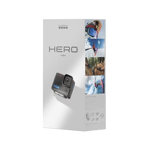 GoPro Hero - Compact Waterproof Action Camera with 4K Ultra HD Video, 12MP Photo, Touch Screen 6