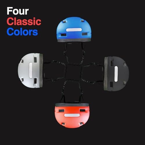 Shradical Bike Helmet for Adults with Rechargeable LED Lights, Mens/Womens Bicycle Helmet (Black, Regular) 5