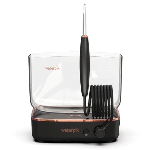 Waterpik Sidekick Portable Water Flosser, Perfect for Travel & Home, ADA Accepted, Black/Copper WF-04