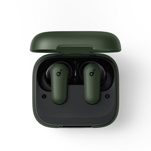 Soundcore P30i by Anker Noise Cancelling Earbuds, Strong and Smart Noise Cancelling, Powerful Bass, 45H Playtime, 2-in-1 Case and Phone Stand, IP54, Wireless Earbuds, Bluetooth 5.4 (Green) 7