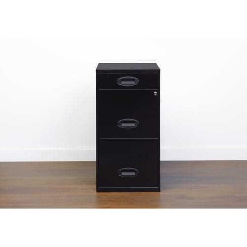 Realspace® SOHO 18"D 3-Drawer Organizer Vertical File Cabinet, Black 8
