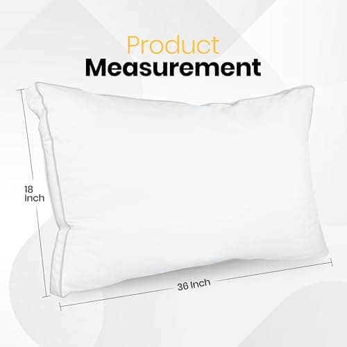Utopia Bedding Bed Pillows for Sleeping King Size (White), Set of 2, Soft & Fluffy Pillow with Down Alternative Filling, Cooling, Hotel Quality, Gusseted Pillow for Back, Stomach or Side Sleepers 2
