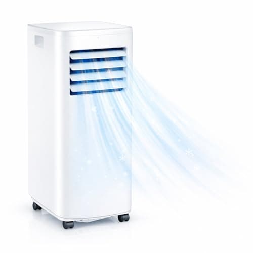 Portable Air Conditioners, 3-in-1 8500 BTU Cooling Unit with Fan & Dehumidifier for Room, Quiet Operation, Cools up to 450 sq.ft, Complete Window Installation Kit for Home Office