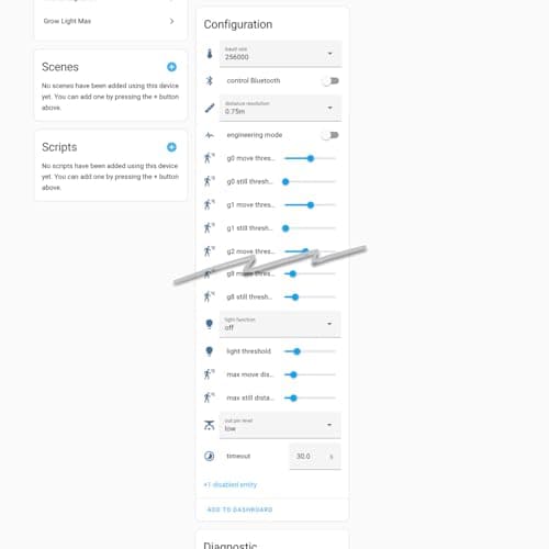 AKAMATIS Human Presence Sensor v2.2 for Home Assistant, mmWave Radar Smart Motion Sensor, Adjustable Sensitivity, WiFi (Seeed C3, External Antenna + LD2410B) (White, 1 Pack (Sensor Only)) 9