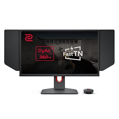 BenQ XL2566K 24.5" Full HD (1920 x 1080) 360Hz Gaming Monitor 360Hz 2.3 ms 16:9 320 cd/m2 Brightness HDMI DisplayPort Pivot Swivel Tilt (Renewed)