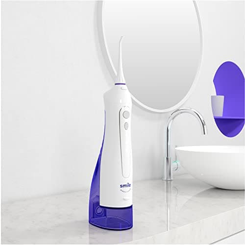 SmileDirectClub Premium Edition Water Flosser - XL Water Reservoir with 2 Nozzles, Waterproof and Cordless Design, 3 Pressure Modes - Removes 99% of Plaque 5