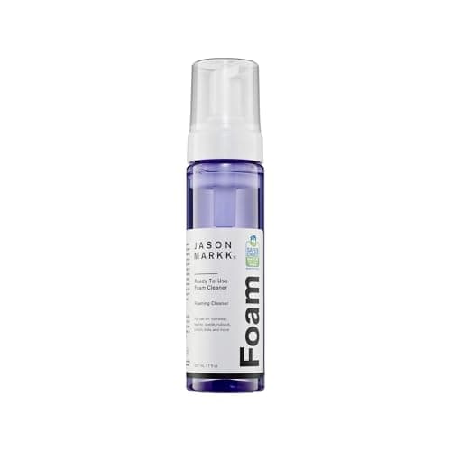 Jason Markk Ready-To-Use Foam, Shoe Cleaner, Sneaker Care, Ideal for Footwear, Safe for Leather, Suede, Nubuck, Cotton, Knits, 7oz