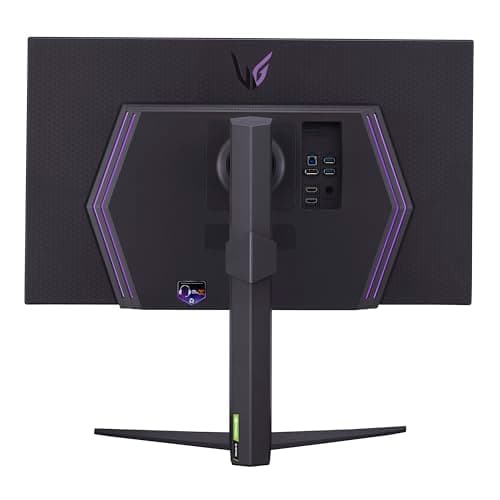 LG 27" Ultragear 4K UHD (3840x2160) Gaming Monitor, 144Hz, 1ms, VESA DisplayHDR 400, G-SYNC and AMD FreeSync Premium, HDMI 2.1, DisplayPort, 4-Pole HP Out DTS HP:X, Tilt/Height/Pivot Stand, Black 13