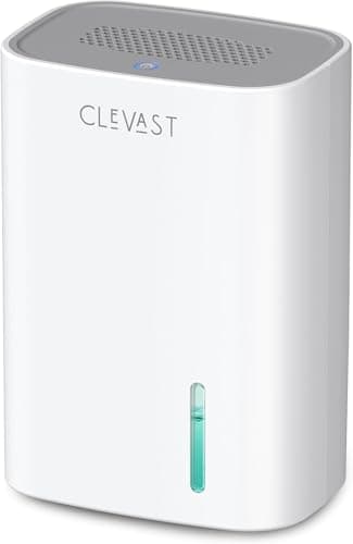 CLEVAST Dehumidifier for Home Mini Quiet Dehumidifiers for Bedroom, Portable Air Dehumidifier for Bathroom