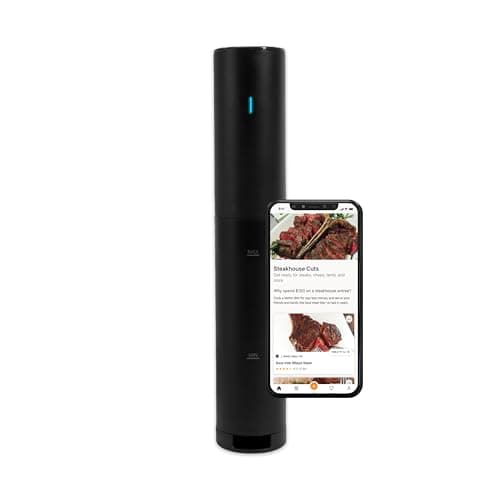 Anova Culinary Sous Vide Precision Cooker Mini, 850 Watts, Black and Orange, App Enabled, 2024 Model 6