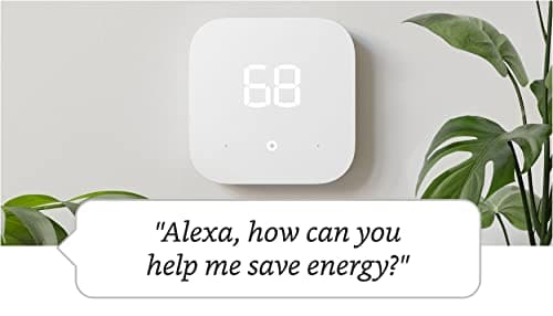 Like-New Amazon Smart Thermostat – Save money and energy - Works with Alexa and Ring - C-wire required 10