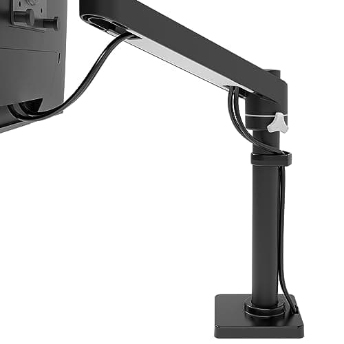 Ergotron – NX Single Monitor Arm, VESA Desk Mount – for Monitors Up to 34 Inches, 0 to 18 lbs – Matte Black 9