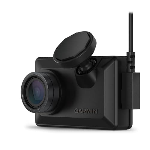 Garmin Dash Cam X210, Compact 1440p HD Dash Cam with a 140-degree Field of View, Built in Clarity Polarizer, Voice Controlled, GPS, 2.4” Display, Automatic Recording with Wearable4U Power Bank Bundle 5