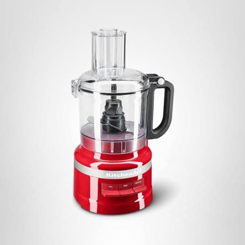 KitchenAid KFP0718ER 7-Cup Food Processor Chop, Puree, Shred and Slice - Empire Red 9