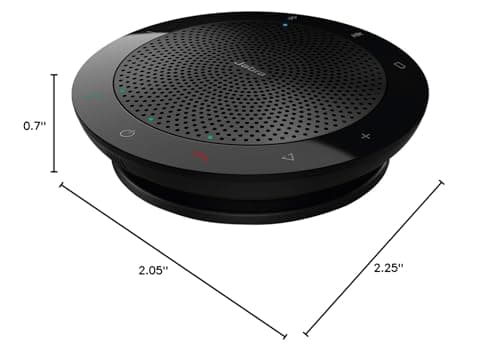 Jabra Speak 510 UC Wireless Bluetooth Speakerphone – Outstanding Sound Quality, Portable Conference Speaker for Holding Meetings Anywhere - Certified for Zoom & Google Meet 8