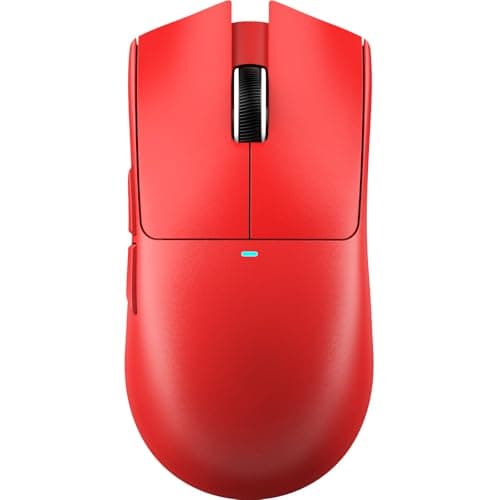 ATTACK SHARK X11SE Lightweight Wireless Gaming Mouse, 59g Tri-Mode BT/2.4G Wireless/Wired Gaming Mouse, PixArt PAW3311 Gaming Sensor, 22000 DPI, Office Mice for PC/Xbox/Win/Mac (Red)