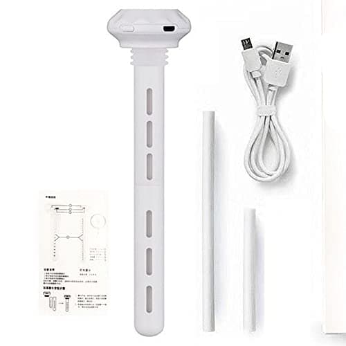 Andy's Orchids Portable Mini Humidifiers, USB Home Air Diffuser, Anion Mist Maker Car Purifier, Ultrasound LED Lamp Humidifier With Adjustable Length 5