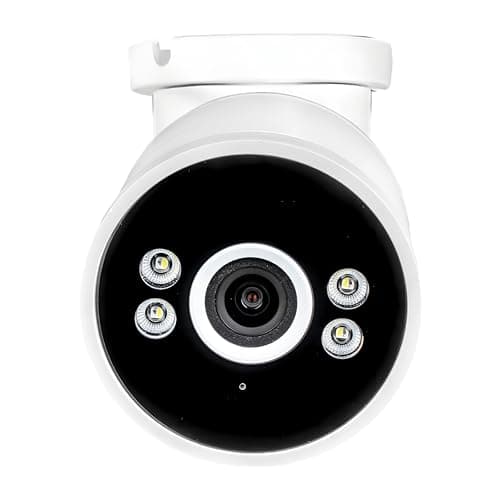 Swann AdvancedX Wired 4K Security Camera PoE Outdoor Bullet, Color Night Vision, Smart AI Video Analytics/Alerts, Advanced Motion Detection
