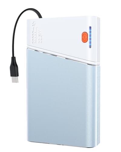 Portable Charger 20000mAh, 22.5W PD 3.0+QC 4.0 Super Fast Charging Power Bank, Cooler Aerospace Metal Case for iPhone 17 16 15 14, 13 Android, iPad, Samsung Google Tablet & More, Travel Essential