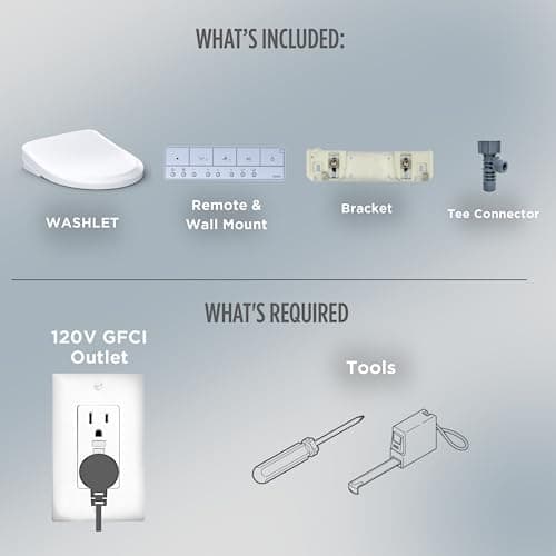 TOTO® WASHLET®+ S7 Electronic Bidet Toilet Seat with EWATER+® Bowl and Wand Cleaning and Classic Lid, Elongated, Cotton White - SW4724AT40#01 16