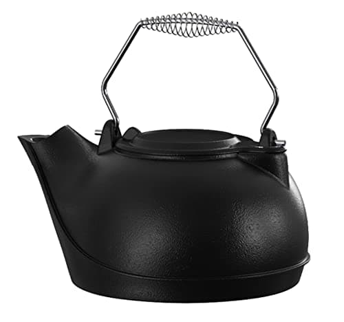 Fire Beauty Humidifying Iron Kettle，Stove Humidifier，Wood Stove Kettle，Cast Iron，Chrome handle 7