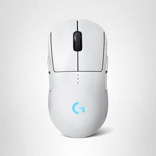 Logitech G PRO 2 Lightspeed Wireless Gaming Mouse, Right- or Left-Handed Mouse with up to 4 Customizable and Switchable Magnetic Side Buttons, 44K DPI Sensor, USB-C Charging, for PC/Mac - White 13