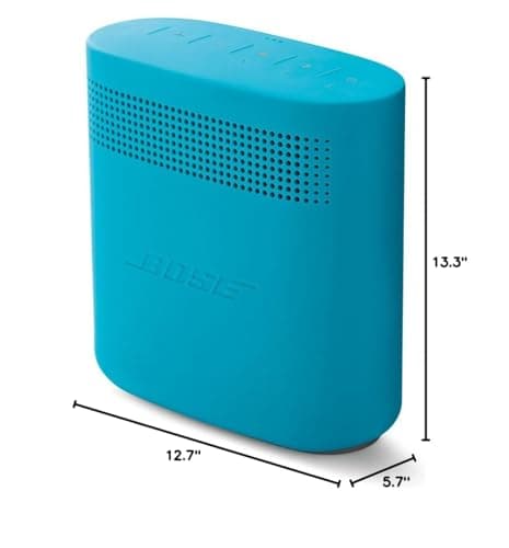 Bose SoundLink Color II: Portable Bluetooth, Wireless Speaker with Microphone- Aqua Blue 8