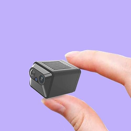 W-A2 2K Mini Wireless Security Camera with Hotspot, Color Night Vision, Long Standby Time, Motion Detection, Cloud Storage (W-A2)