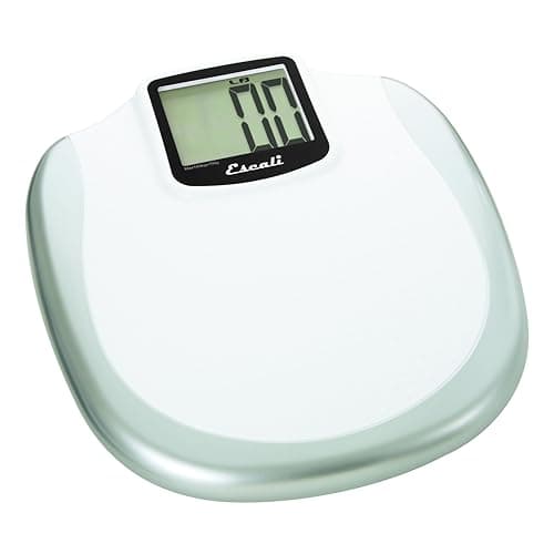 Escali Extra Large Display Digital Bathroom Scale for Body Weight with Easy-to-Read Display and Non-Slip Platform, Extra-High Capacity of 440 lb, Batteries Included 7